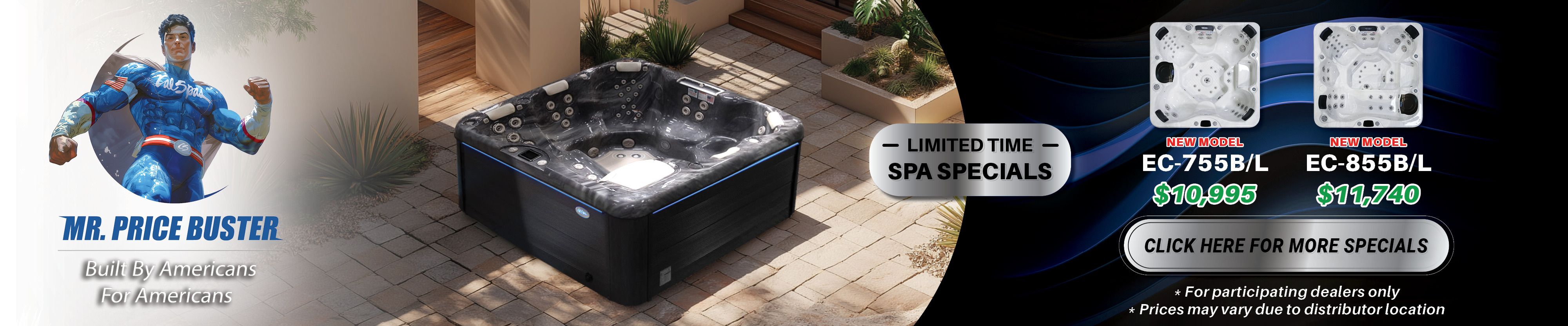 Calspas hot tub being used in a family setting - Ontario